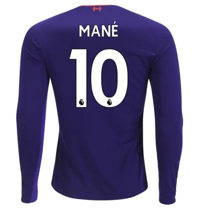 Liverpool Mane Long Sleeve Away Jersey