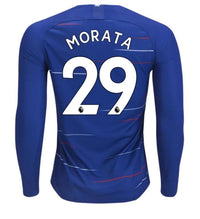 Chelsea Morata Long Sleeve Home Jersey