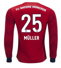 Muller Bayern Munich Long Sleeve Home Kit