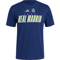 adidas Real Madrid Men's Short Sleeve Navy Tee
