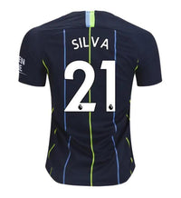 Manchester City Silva Away Jersey