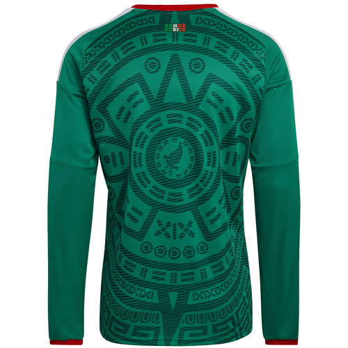 adidas Mexico 2026 Men's Home Stadium Long Sleeve Jersey