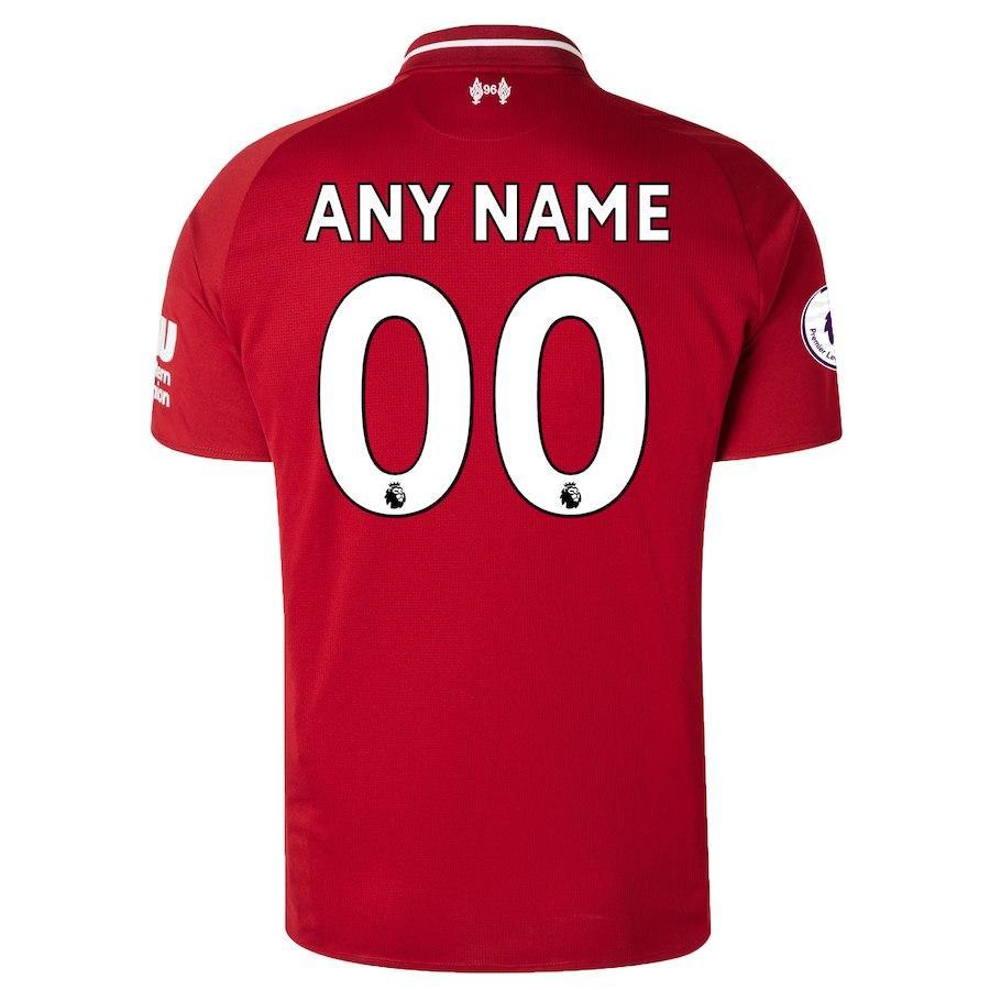 Liverpool Home Custom Jersey